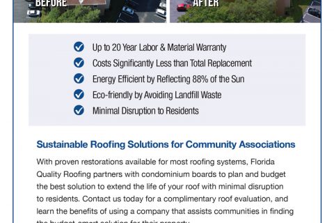 Florida Quality Roofing — 2/3 Vertical Page ad