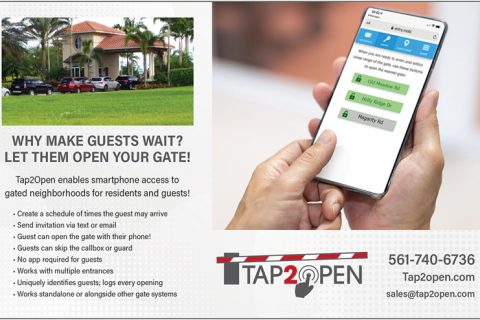 Tap2Open – 1/2 Horizontal Page ad